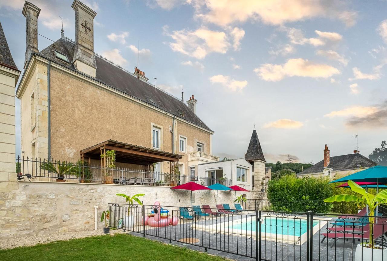 Manoir Des Bertinieres Hotel Cravant-les-Coteaux Eksteriør billede